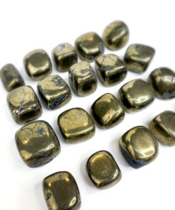 Pyrite tumbles