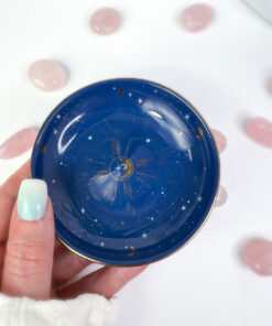 moon and stars incense stick holder