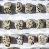 Dalmatian Jasper tumbles