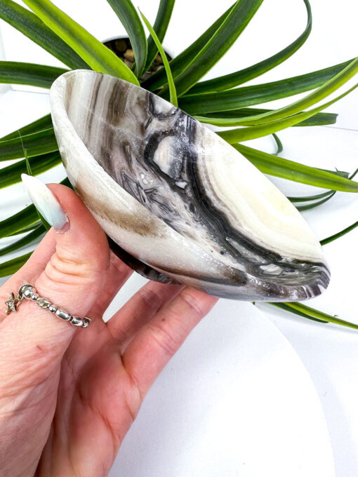 Zebra Calcite bowl / Zebra Onyx bowl