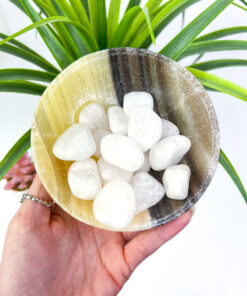 Zebra Calcite bowl / Zebra Onyx bowl