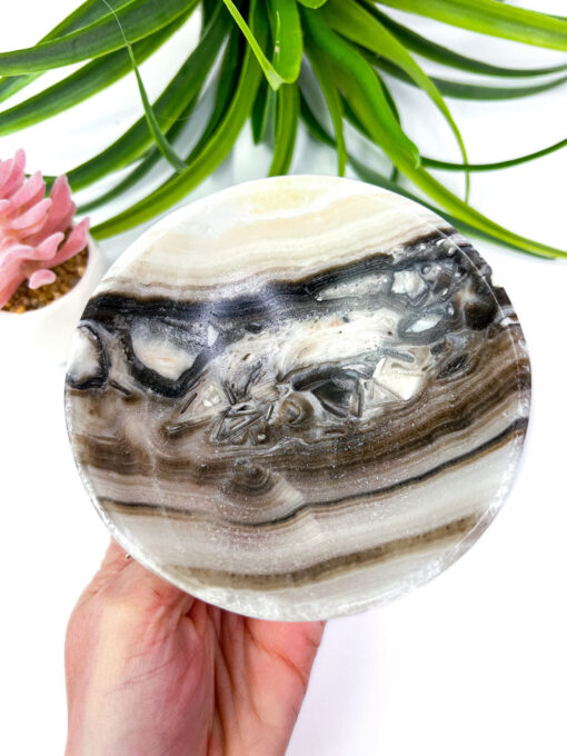 Zebra Calcite bowl / Zebra Onyx bowl