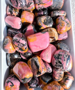 Rhodonite tumble