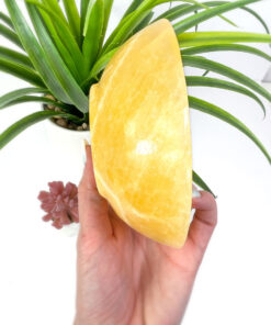 Orange Calcite bowl