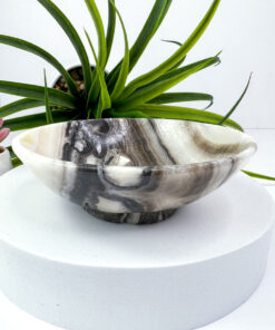 Zebra Calcite bowl / Zebra Onyx bowl