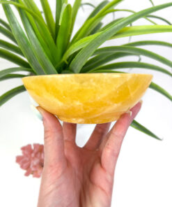 Orange Calcite bowl