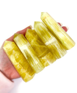 Lemon Calcite point