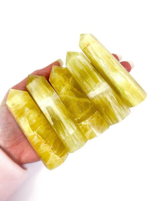 Lemon Calcite point