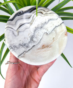 Zebra Calcite bowl / Zebra Onyx bowl