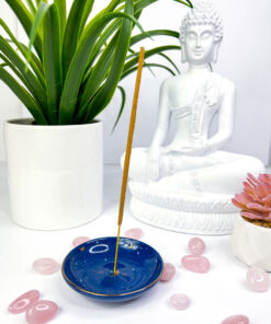 moon and stars incense stick holder