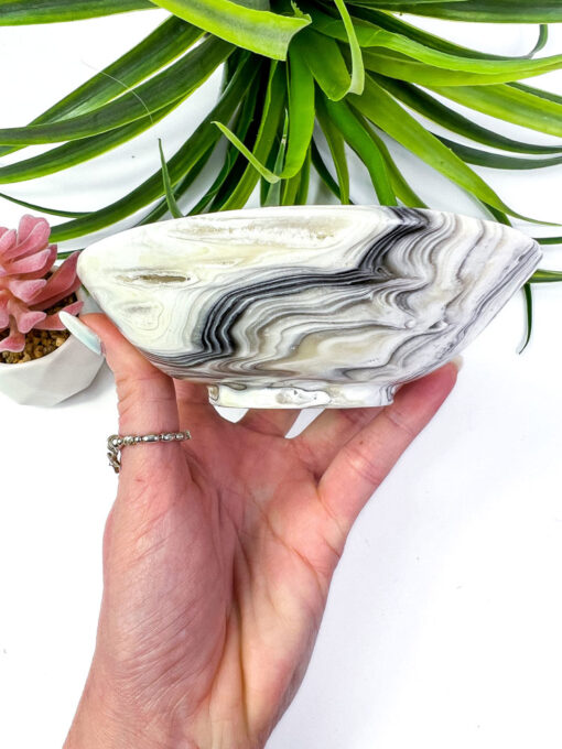 Zebra Calcite bowl / Zebra Onyx bowl