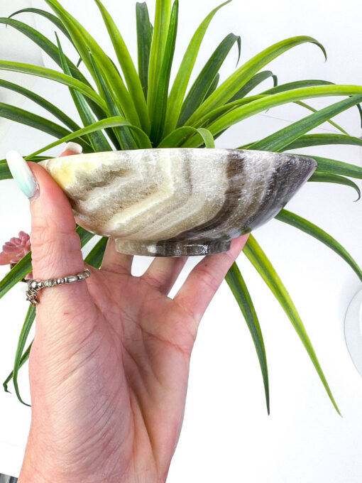 Zebra Calcite bowl / Zebra Onyx bowl