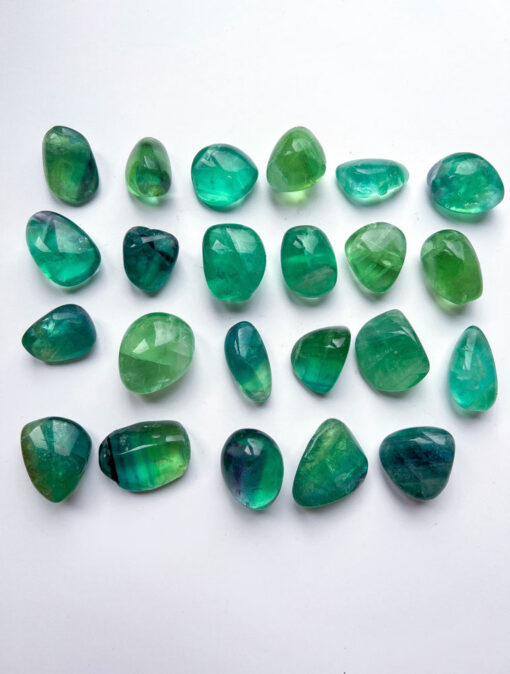 Green Fluorite tumble