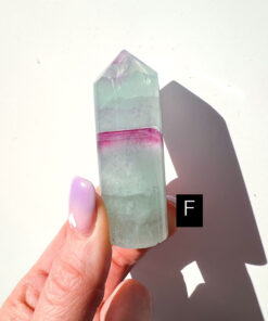 Fluorite pencil point