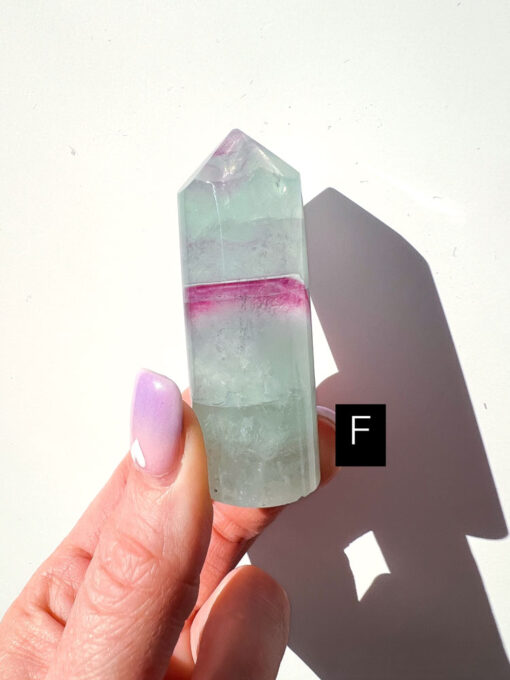 Fluorite pencil point