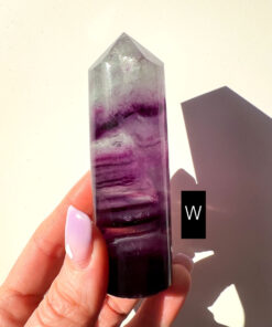 Fluorite pencil point