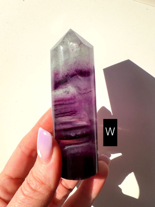 Fluorite pencil point