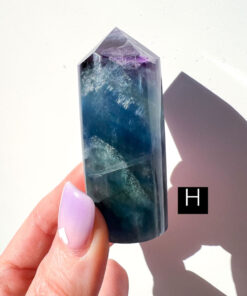 Fluorite pencil point