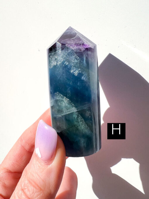 Fluorite pencil point