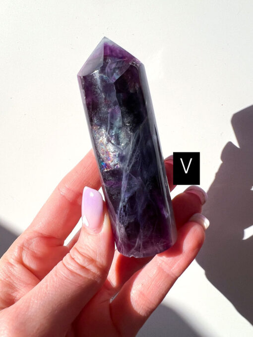 Fluorite pencil point