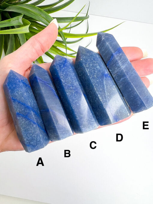 Blue Aventurine point