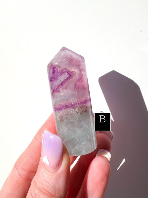 Fluorite pencil point