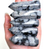 Snowflake Obsidian point