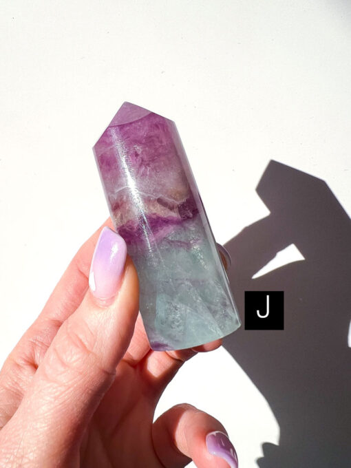 Fluorite pencil point