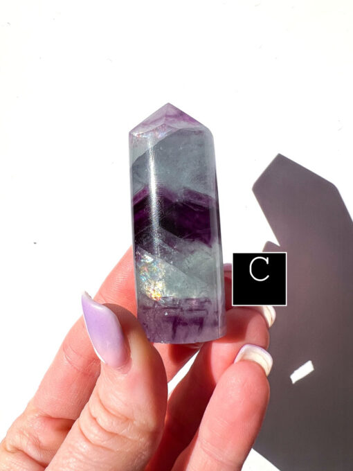 Fluorite pencil point