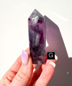 Fluorite pencil point