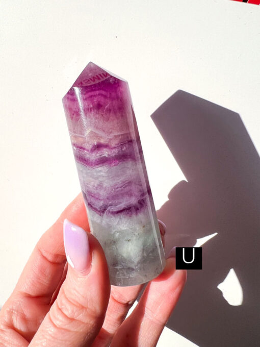 Fluorite pencil point