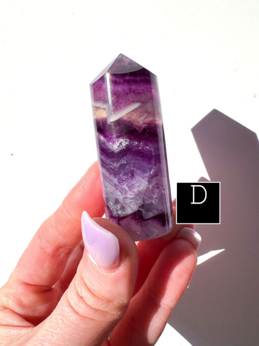 Fluorite pencil point