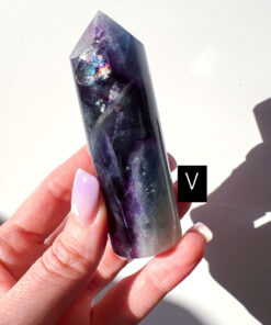 Fluorite pencil point