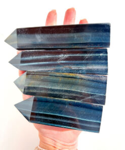 flashy Blue Tigers Eye point