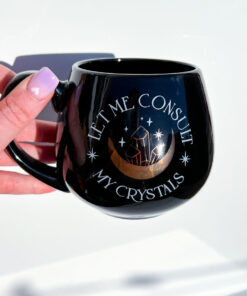 Let Me Consult My Crystals mug