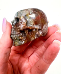 Ocean Jasper skull