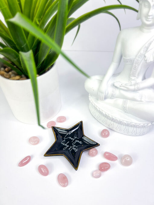 Count your lucky stars trinket dish