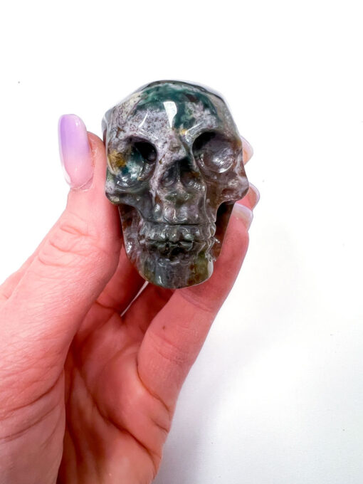 Ocean Jasper skull