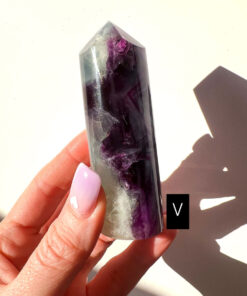 Fluorite pencil point