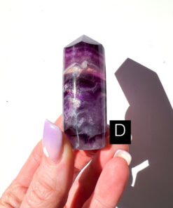 Fluorite pencil point