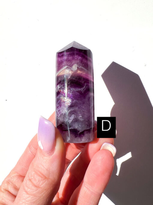 Fluorite pencil point