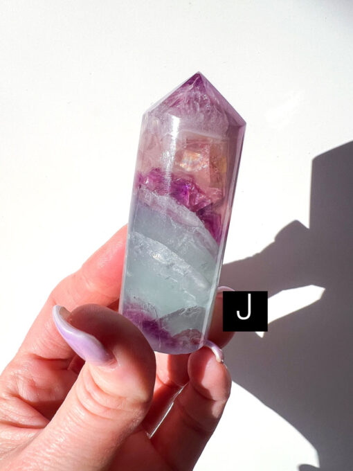 Fluorite pencil point