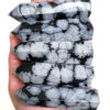 Snowflake Obsidian point