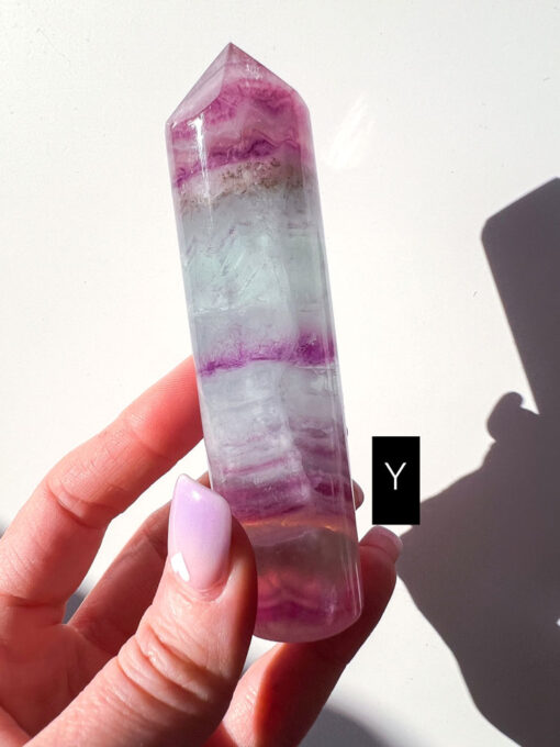 Fluorite pencil point