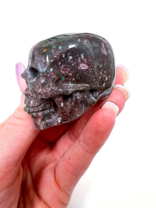 Ocean Jasper skull