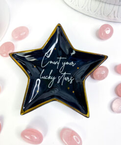 Count your lucky stars trinket dish