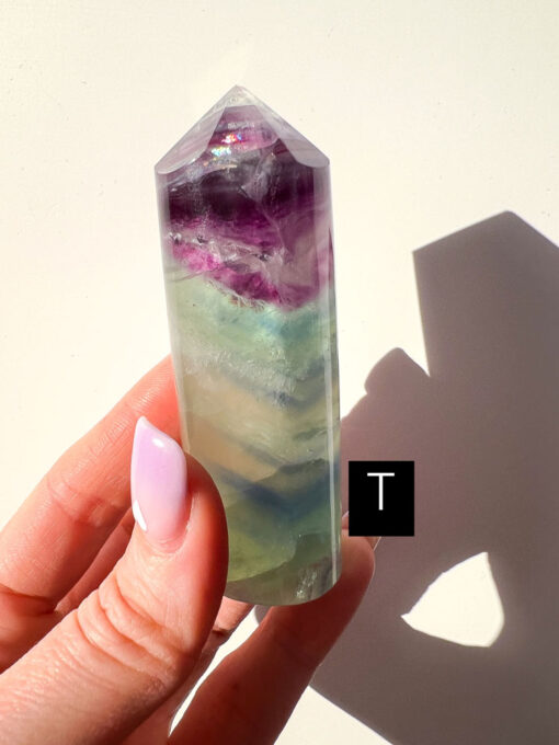 Fluorite pencil point