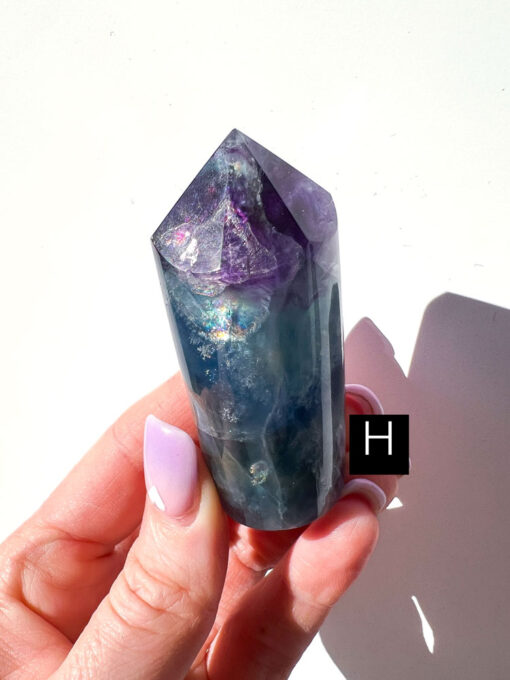 Fluorite pencil point