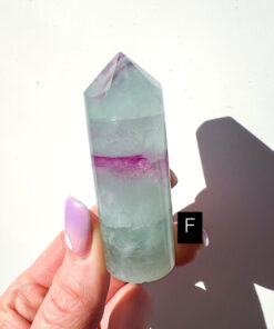 Fluorite pencil point