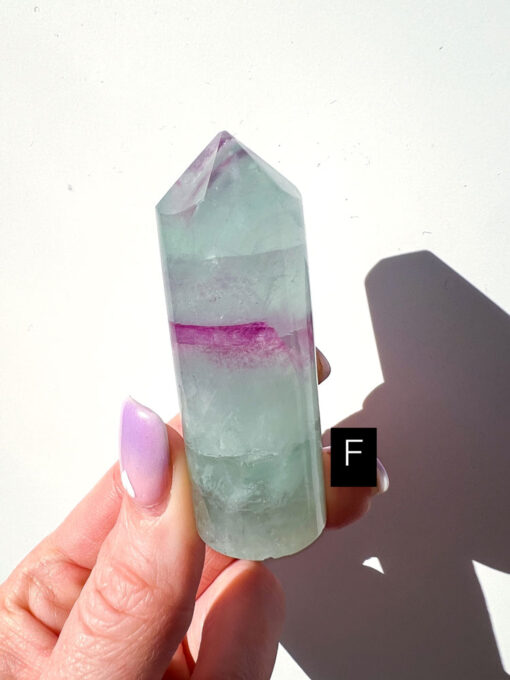 Fluorite pencil point